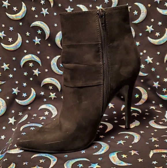 JustFab Karolina Stiletto Booties - Picture 2 of 6